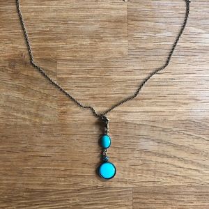 Konplott by Miranda Ko Turquoise Pendant Necklace